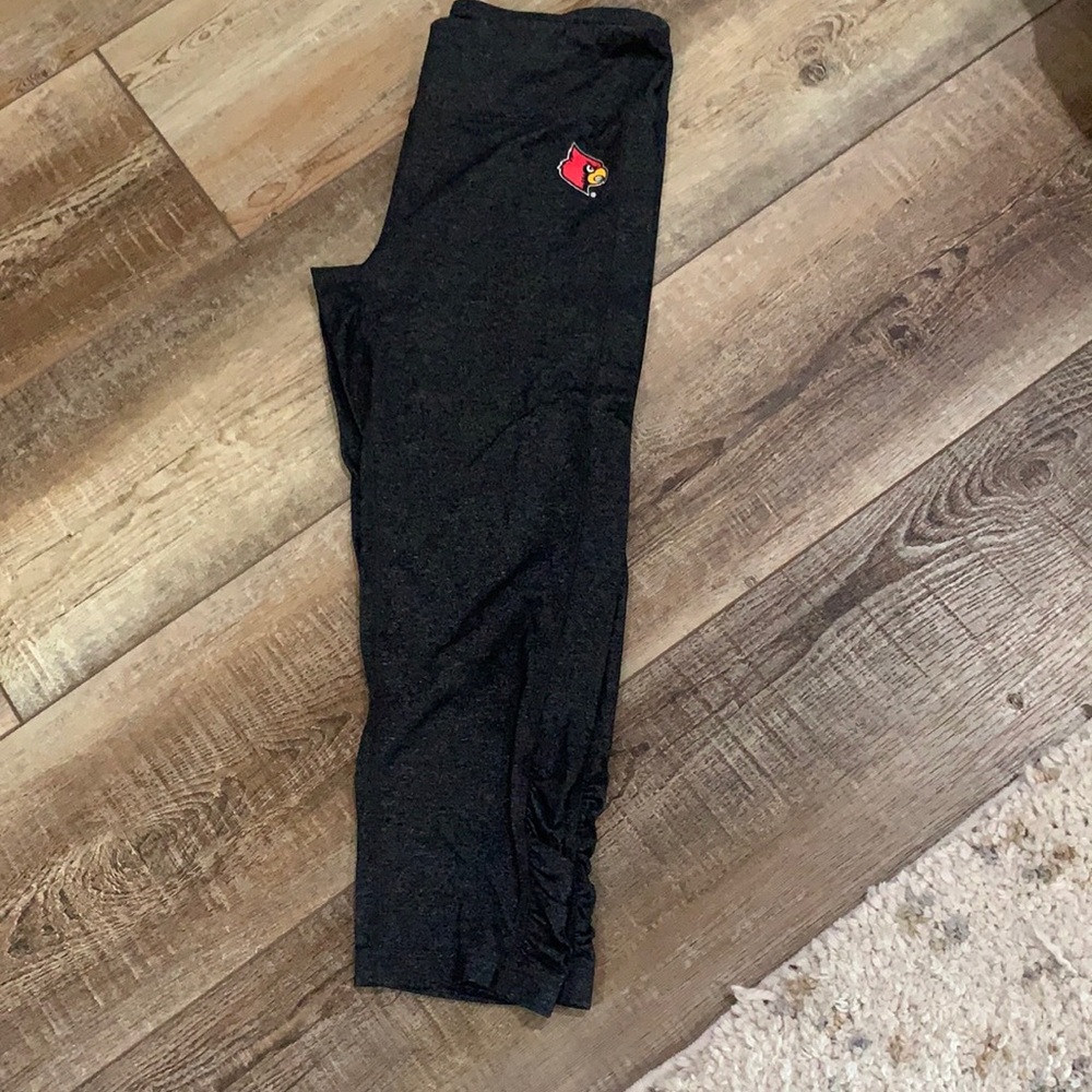 Louisville cardinals  Capri leggings